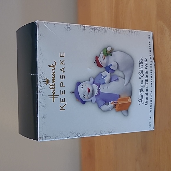 HALLMARK Retired Ghostly Gazebo Stand and Assorted Retired Halloween Ornaments - Picture 6 of 16